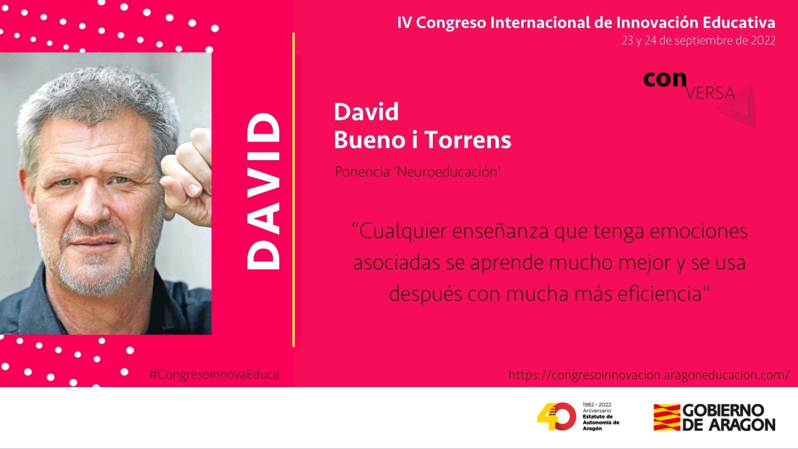 David Bueno i Torrens - IV Congreso de Innovación Docente
